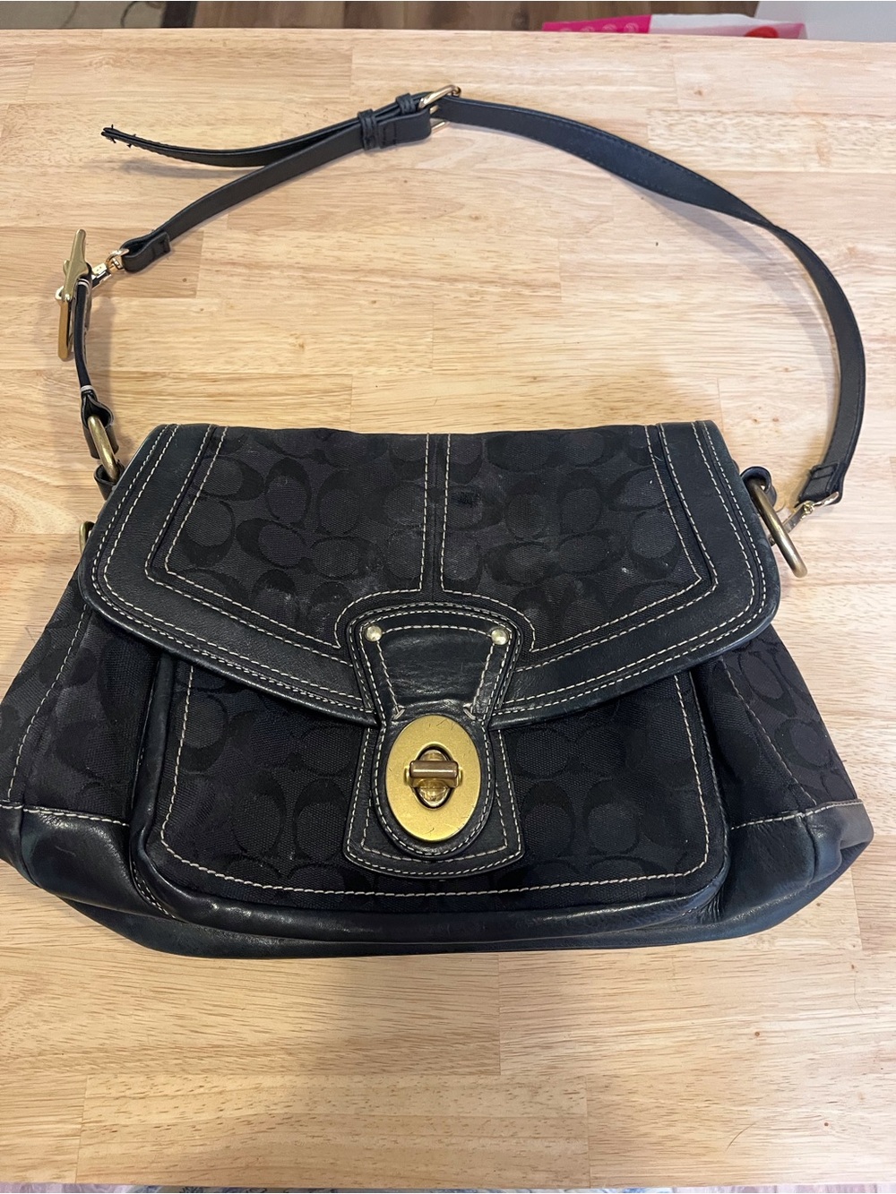 Coach Legacy Ali 65th Anniversary Signature Bag #10240 Vintage Y2K